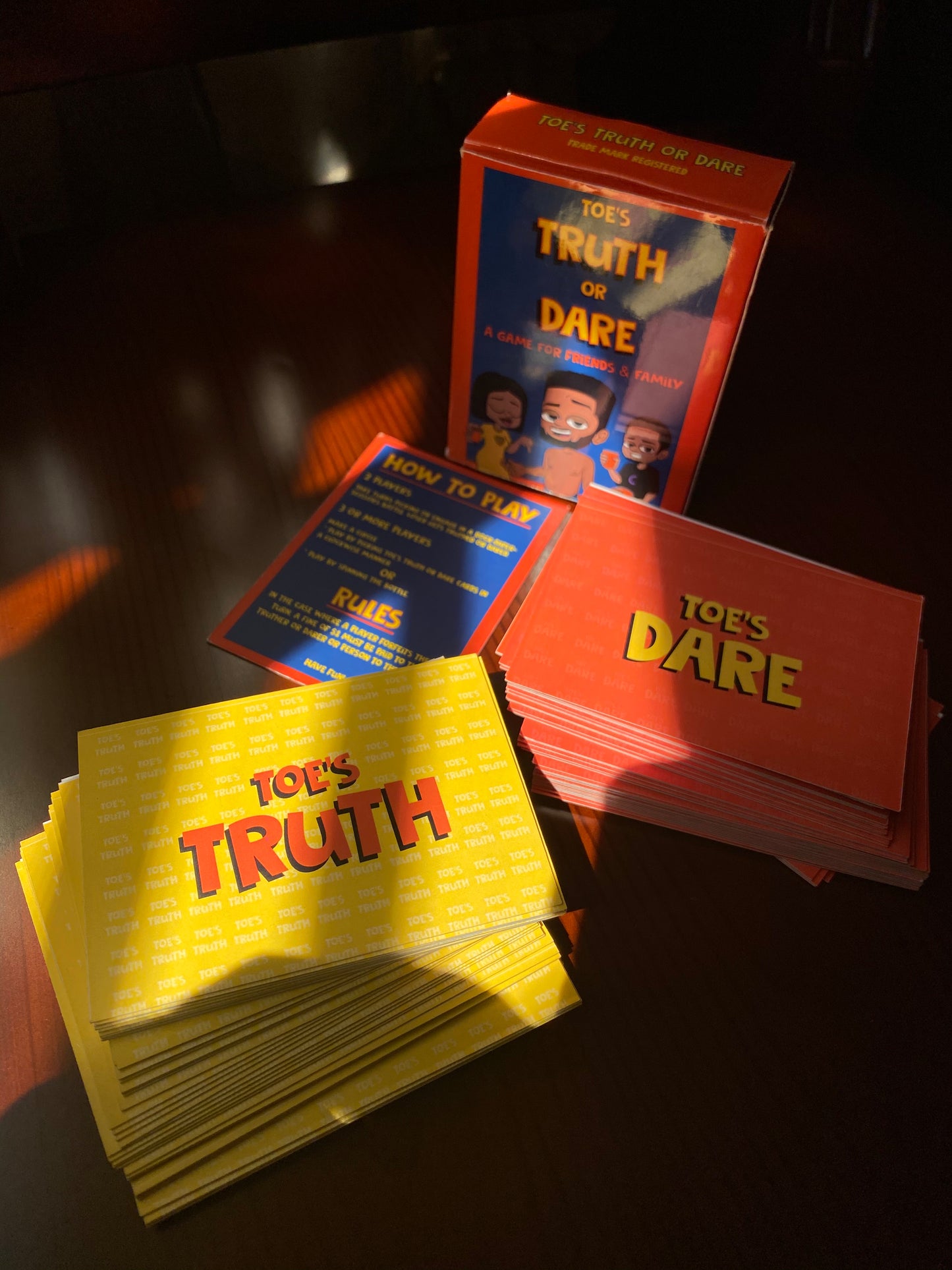 Toe's Truth or Dare- Family & Friends