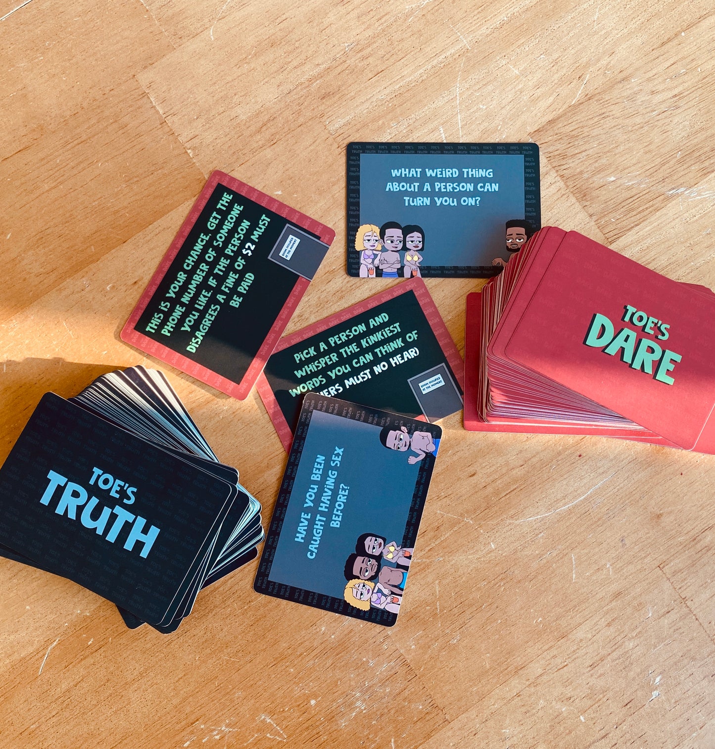 Toe's Truth or Dare 21+